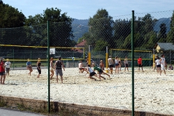 Beach-Volleyballpätze am Hörbinger Sportplatz